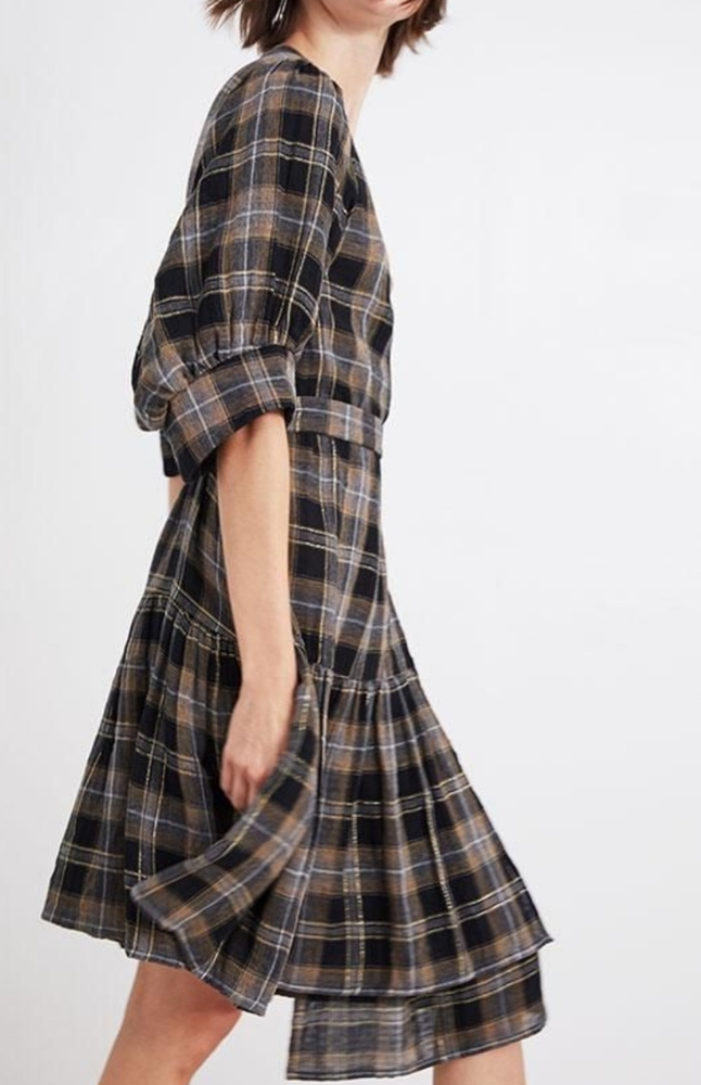 APIECE APART DRESS Plaid size 0